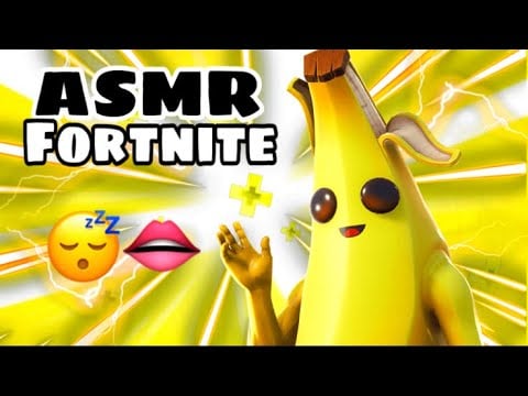 ASMR FRANÇAIS sur Fortnite chuchotement et bruits de bouche intense 👄😴
