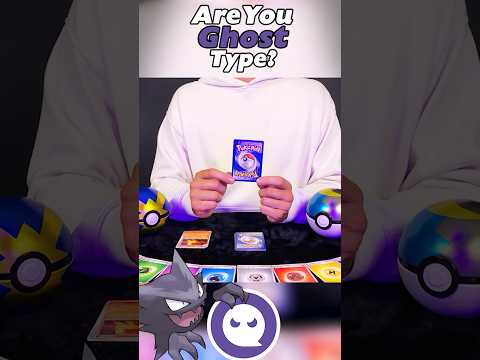 👻 Are you a Ghost Type personality? |  #asmr  #pokemoncards   #personalitytest   #pokemon