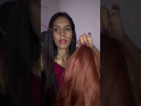 ASMR MEXENDO NO SEU CABELO #asmrshorts