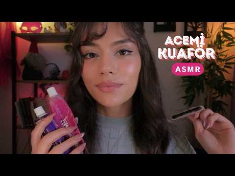 ASMR - Acemi Kuaför Roleplay 😴