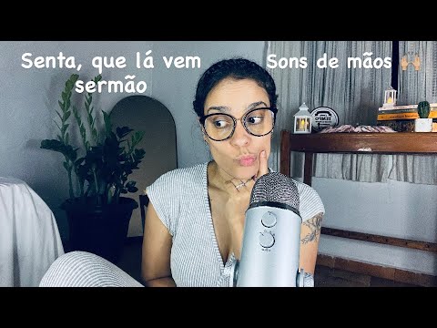 Asmr// Deus quer te usar// #asmrhandsounds 