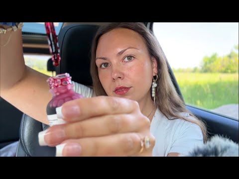 asmr/ skincare haul🩸🧼 (lots of tapping + explaining)
