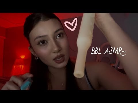 ASMR - Giving You a BBL (layered sounds, tapping, mouth sounds)