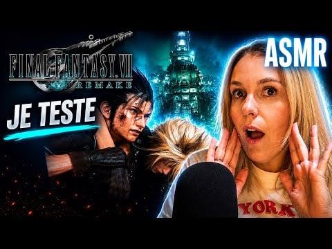 🎮 ASMR FR | Je découvre Final Fantasy VII Remake pour la première fois