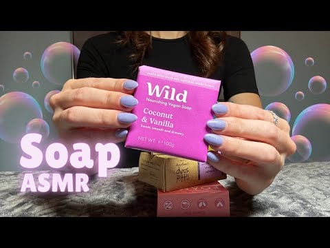 🫧 Relaxing Soap ASMR - Unboxing, Tapping, Scratching & Suds (No Talking)