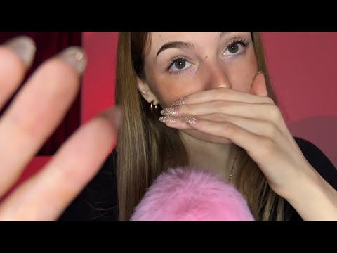ASMR: BRUITS DE BOUCHE EN CLOSE UP ET VISUEL👄 (hand movements & mouth sounds)
