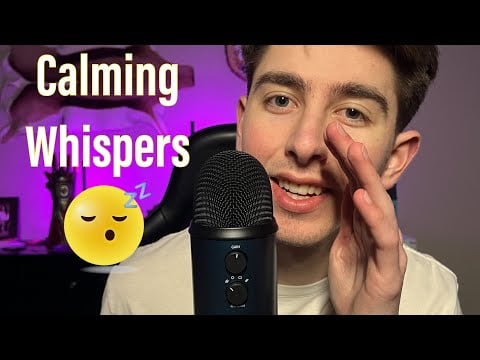 ASMR Sensitive Whispering Right in Your Ears *whisper rambling*