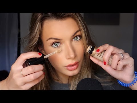 ASMR Doing My Makeup GRWM Bronzed Look