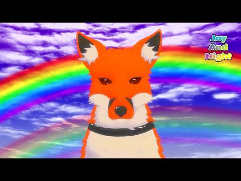 ASMR Rainbow Fox - Relaxing Whispers #furries #furry #fox