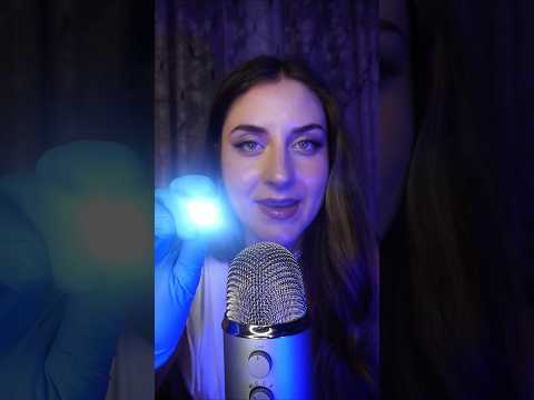 ASMR Deutsch Medical Exam Doctor| Arzt Check up | Eye Exam, Ear Exam #asmr #doctor #asmrshorts #fy