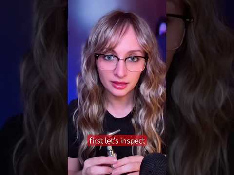 {ASMR} WHAT KIND OF DOCTOR AM I #asmr #shorts #shortsfeed #shortsvideo  #relax #explore #reels