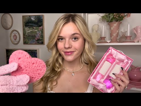 ASMR 1h+ Pink Tingly Triggers 💗🌸💕🎀