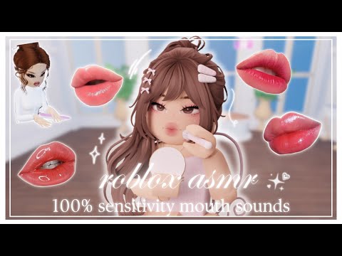 ꒰ roblox asmr 🌸 ꒱ ⋆˚࿔ SEVEN HOURS of DTI mouth sounds .ᐟ 𝜗𝜚˚⋆