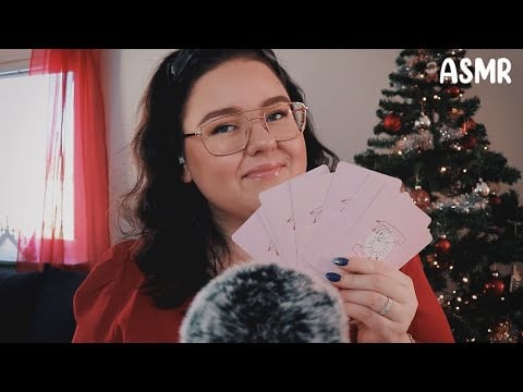 ASMR ✨ Ger dig peppande budskap 🙏🏻 (drar feelgood kort)