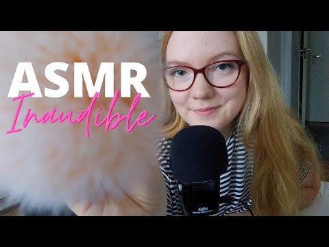 ASMR SUOMI 🤫 INAUDIBLE & HAND MOVEMENTS & LENS BRUSHING