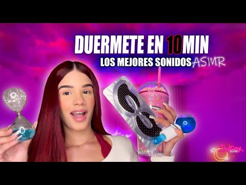 Asmr te vas a dormir en menos de 10 minutos con estos sonidos