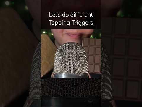Let’s do different Tapping Triggers! 🧡 #asmr