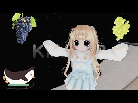 Roblox ASMR - Eating More Frozen Grapes!