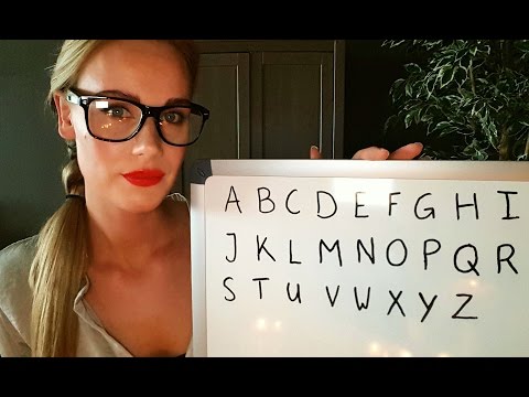 ASMR Role Play Dutch Teacher (soft spoken/whisper english and dutch)