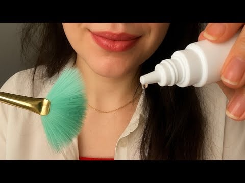 ASMR Türkçe Gözünde Bir Şey Var Roleplay 👁️/ Yoğun Ağız Sesleri #asmr #türkçeasmr #mouthsounds 