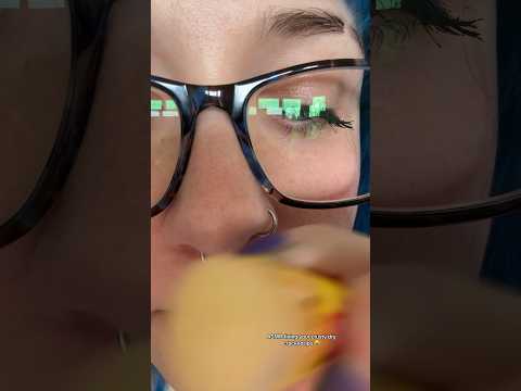 ASMR fixing your yucky lips🤮full on✅⏰ #shorts #asmrpersonalattention #asmrlipbalm #asmr