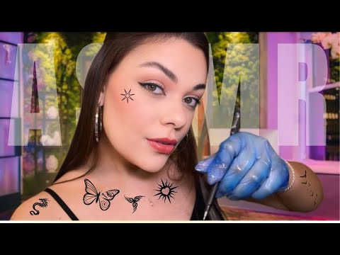 ASMR: FAZENDO SUA TATUAGEM