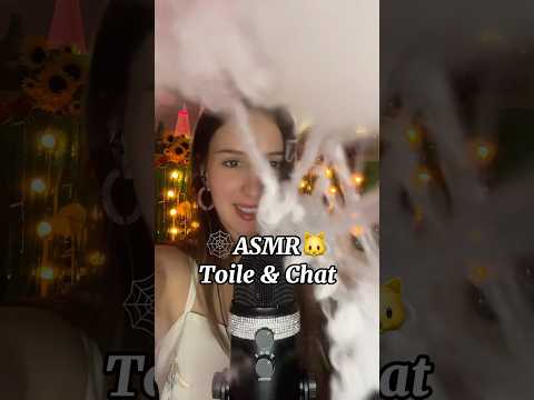 C’est dur d’être une maman chat 😤✨😺 #asmr #spiderweb #cutecat #whispering