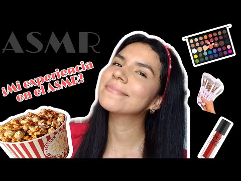 🍿💄ASMR Español| COMIENDO PALOMITAS MIENTRAS ME MAQUILLO| MI EXPERIENCIA EN EL ASMR COMO PRINCIPIANTE