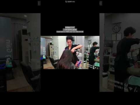 미용실ASMR 시각과청각의 활성화 #매직스트레이트 #악성곱슬모 부드럽고 실크처럼 부드럽게 ~Hair salon ASMR activation of vision and hearing