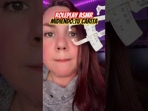 Midiendo tu carita Roleplay #asmr