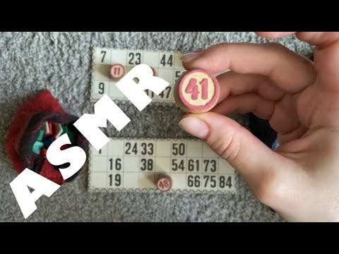 АСМР Ролевая игра/Играем в лото/Триггеры/ASMR Role play/Playing lotto/Triggers