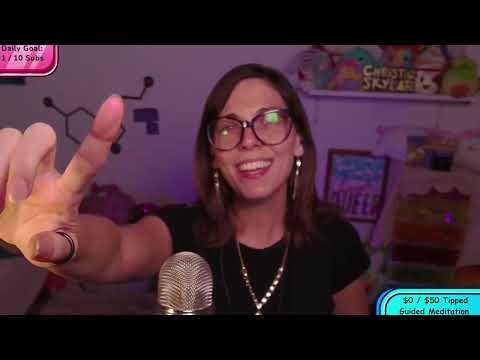 {live ASMR} tingly talks & soft singing | goal for guided meditation✨4.22.26