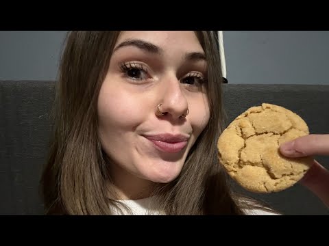 ASMR Ramble + Eating Cookies🍪🥰