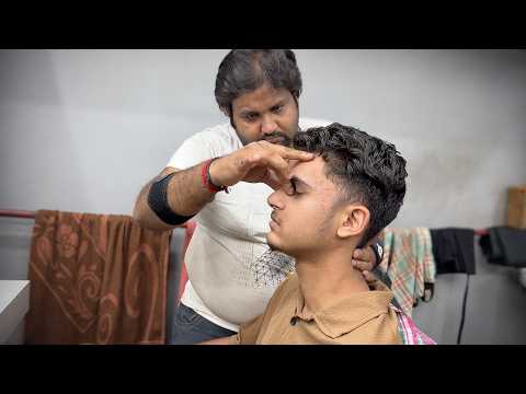 Shamboo Barber's 1 Hour DEEP SLEEP Therapy | BEST Indian Head Massage For Better SLEEP | ASMR Gautam