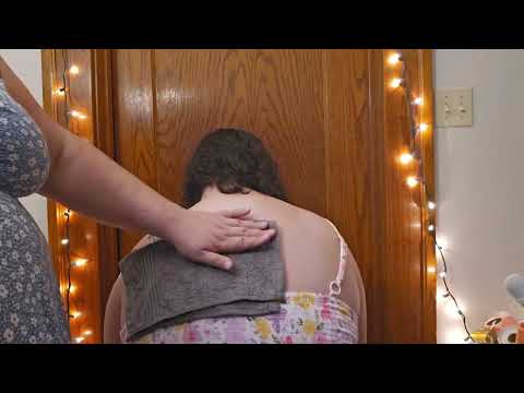 💐 ASMR Tattoo Applying and Tracing w/ Strap Attention 💐