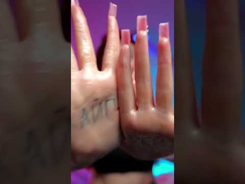 What Did I Put on My Hands? IT'S STICKING 😵‍💫 #shortsasmr
