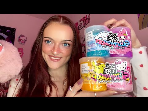 ASMR | Gorgeous Slimes!✨🎀& ALLL The Mouth Sounds You Could Need!😍👄(Sanrio Themed!💕)