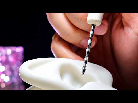 ASMR "와 어떻게 진짜 귀지 달그락거리는 소리를 똑같이 내지" 귀청소 (No Talking) Ear Cleaning