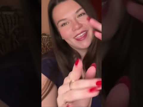 ASMR Tingly Finger Fluttering ✨ #asmr #tingles #relax #sleep #mouthsounds #asmrtriggers