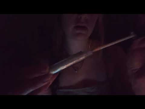 ASMR lipgloss tapping, plumping, applying on you 💋 (layered mouth sounds)