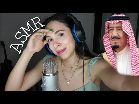 ASMR SUSSURRANDO EM ÁRABE (OU PELO MENOS TENTANDO 🧕)