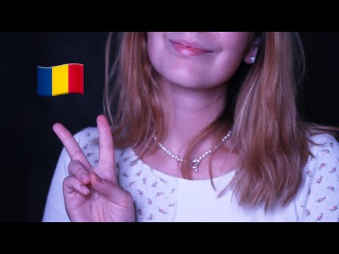ASMR Român 🇷🇴 // Număr pînă la 50 // Counting from 1 to 50 in Romanian
