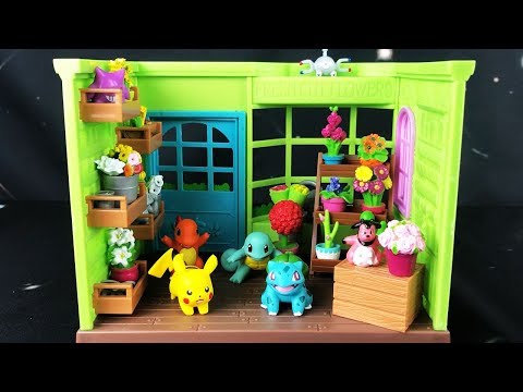 ASMR Pokemon Flower Shop Figure Set (Whispered)