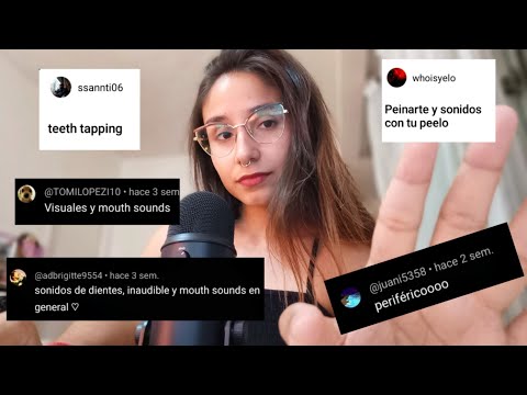 ASMR con TUS triggers favoritos