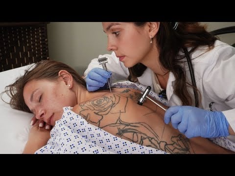 ASMR Guaranteed Sleep Head to Toe Annual Assessment Scalp, Vision, Back Medical Exams, Soft Spoken  