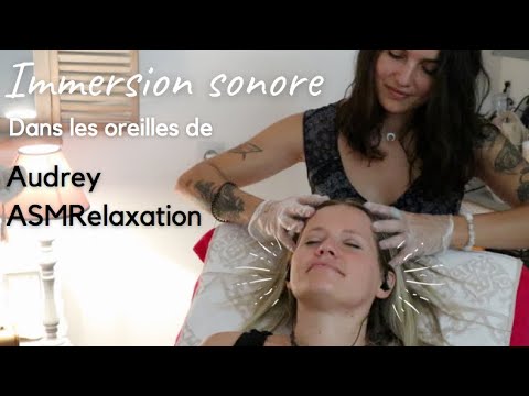 Dans les oreilles d'Audrey ASMRelaxation