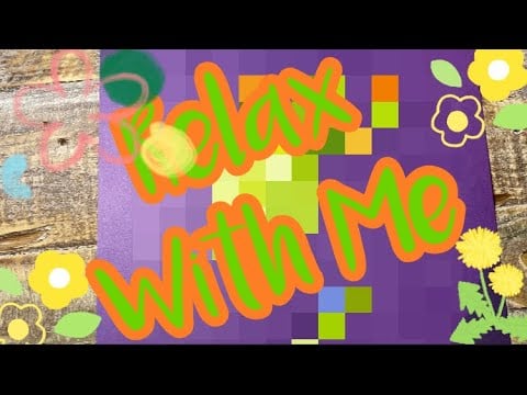 ASMR Visual & Sound Triggers: Rainforest frog Sticker Puzzle #799