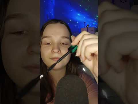 aplicando rimel em você #relax #asmr