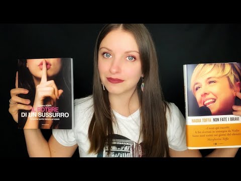 26MINUTI DI RELAX ASMR ITA RECENSIONE LIBRI DEL PERIODO