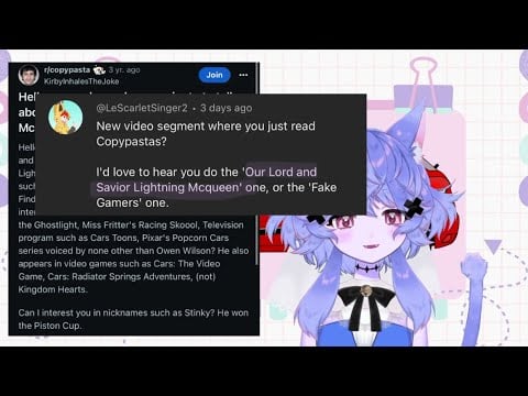 Copypasta: Our Lord and Savior Lightning McQueen